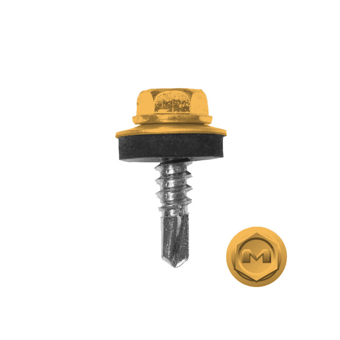 Саморез по металлу Daxmer 5,5х19 (250шт) сверло №3 RR 24