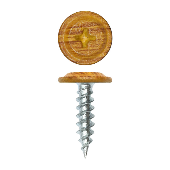 Саморез ПШ Daxmer Pro 4,2х19 (500шт) шлиц PH2, золотой дуб