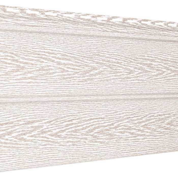 Виниловый сайдинг Ю-Пласт TimberBlock Ясень Беленый